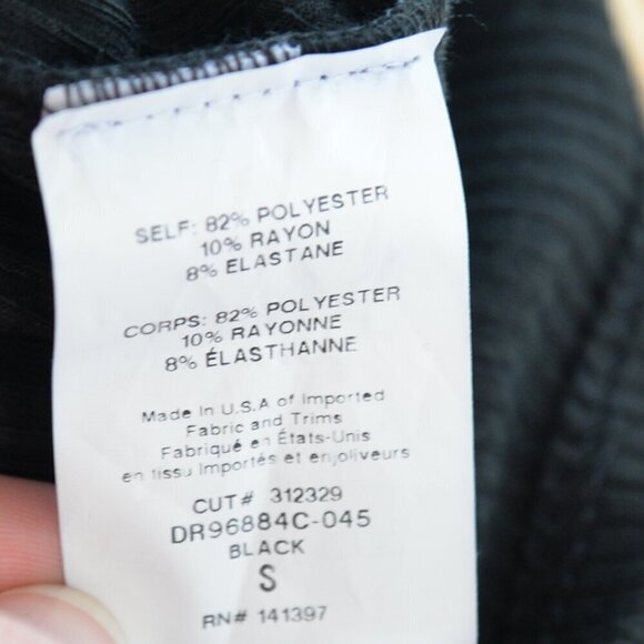 ASTR the Label Ribbed Black Mini Cutout Dress Sz S - Picture 9 of 9